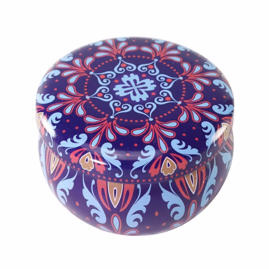 Tin Tinplate Fragrance Gift Box Aromatherapy Candle Can