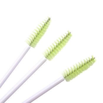 Disposable Colorful Bristle Black Mascara Wands Eyelashes