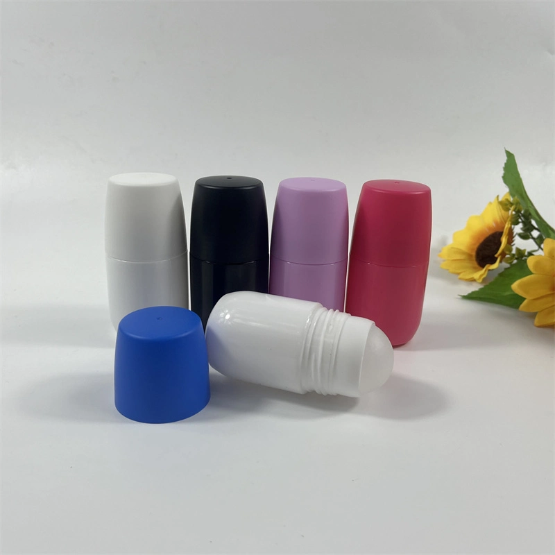 Sunscreen Applicator Plastic Roll on Deodorant Bottle Body Care Roll on Bottle 50ml Antiperspirant Bottle