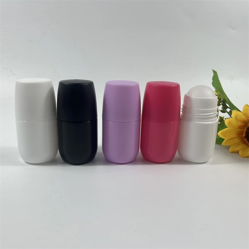 Sunscreen Applicator Plastic Roll on Deodorant Bottle Body Care Roll on Bottle 50ml Antiperspirant Bottle