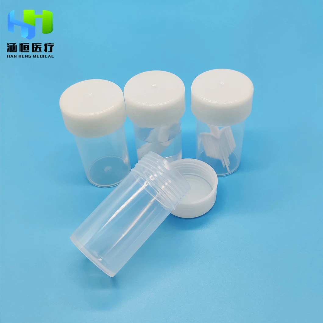 Disposable Plastic Specimen Tube 20ml Medical Plastic Tubes for Laboratory Factory Directly Offer