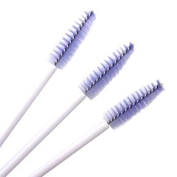 Disposable Colorful Bristle Black Mascara Wands Eyelashes