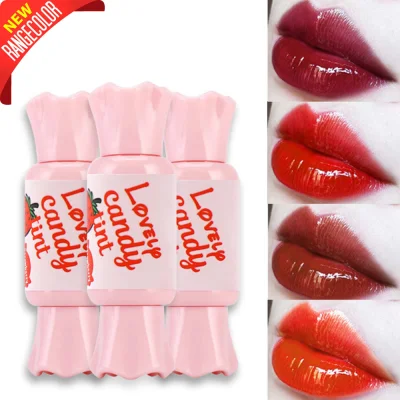 Nuevo diseño de productos cosméticos para niños Cute Candy Lipgloss Liptint